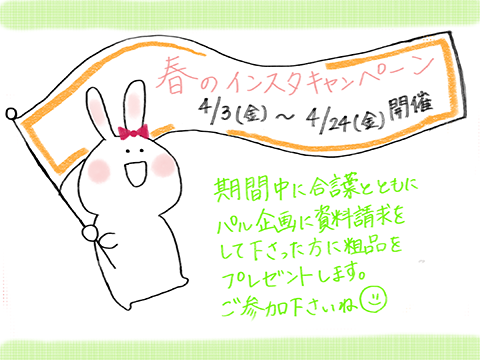 2026 春のインスタキャンペーン